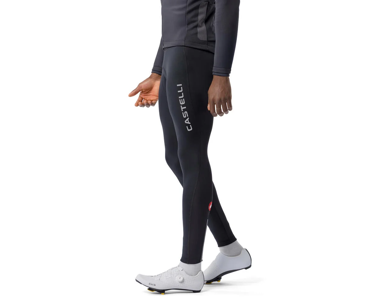 Castelli Entrata 2 Wind Bib Tight (Black) (XL) (w/ Chamois)